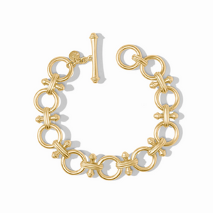 Julie Vos Bamboo Link Bracelet-Gold