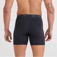 Load image into Gallery viewer, SAXX Quest Quick-Dry Mesh Boxer Brief Fly-Black
