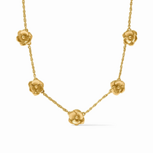 Load image into Gallery viewer, Julie Vos Bloom Delicate Station Necklace-Gold
