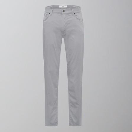 Brax Ultralight Cotton Pant-Cadiz-Silver