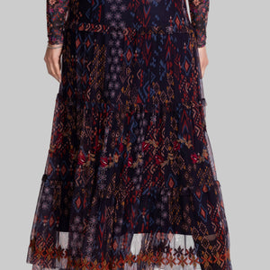 Johnny Was Arcellis Tiered Skirt-Monika