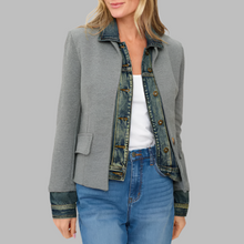 Load image into Gallery viewer, Six Fifty Clarissa Blazer-Charcoal
