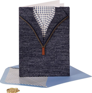 Niquea.D Birthday Card- Checkered Shirt