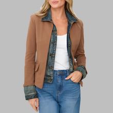 Load image into Gallery viewer, Six Fifty Clarissa Blazer-Tobacco
