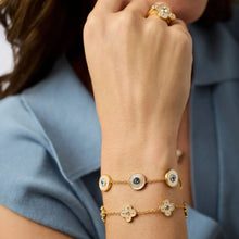 Load image into Gallery viewer, Julie Vos Gold Colette Delicate Bracelet-Champagne
