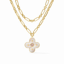 Load image into Gallery viewer, Julie Vos Gold Colette Statement Necklace-Champagne

