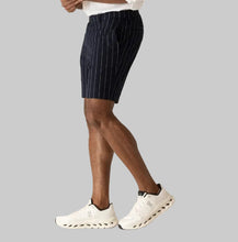 Load image into Gallery viewer, DEKE Oasis Bermuda Hyperthread Pinstripe-Navy
