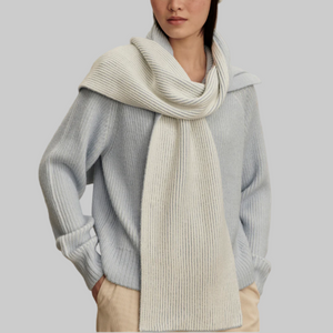 Varley Deville Plated Scarf- Mist Blue