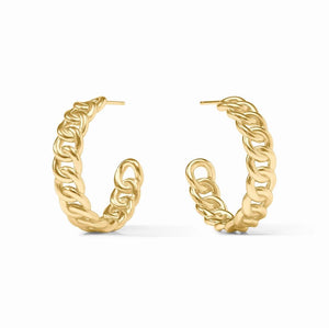 Julie Vos Dolce Hoop-Medium-Gold