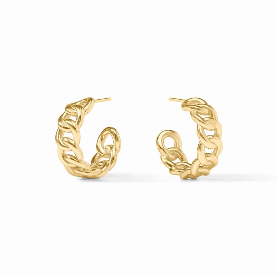 Julie Vos Dolce Hoop-Small-Gold