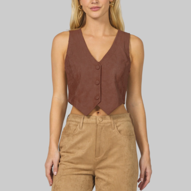 Dear John Drea Vest-Brownie