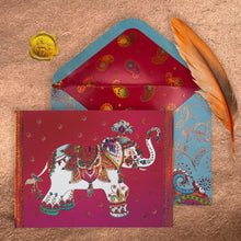 Load image into Gallery viewer, Niquea.D Birthday Card- Decorative Elephant
