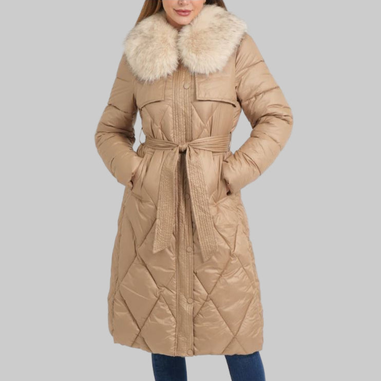 Love Token Felix Coat-Camel