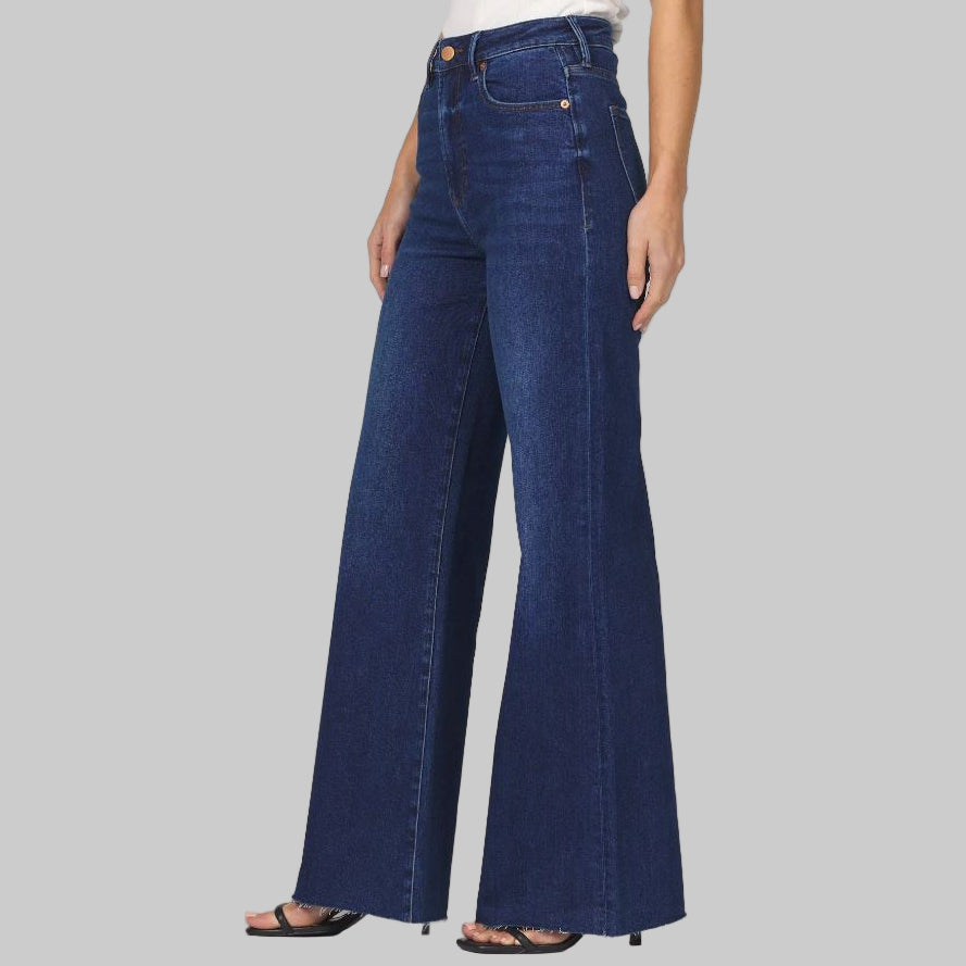 Dear John Fiona Wide Leg Jean-Dark Knight