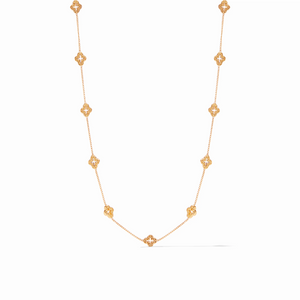 Julie Vos Florentine Demi Delicate Station Necklace