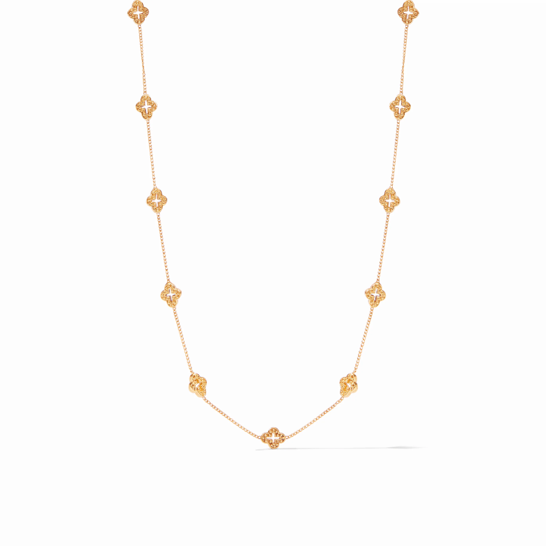 Julie Vos Florentine Demi Delicate Station Necklace