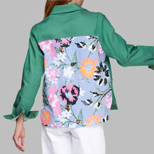 Load image into Gallery viewer, Vilagallo Olivia Embroidered Jacket-Lentejuelas Flowers
