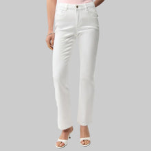 Load image into Gallery viewer, Joseph Ribkoff Brooke Classic Bootcut Fit Stretch Jeans- White
