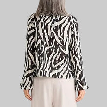 Load image into Gallery viewer, Brave + True Harper Top- Zebra Print
