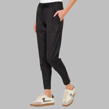 Load image into Gallery viewer, Six Fifty Headliner Coated Zip Jogger-Black
