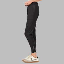 Load image into Gallery viewer, Six Fifty Headliner Coated Zip Jogger-Black
