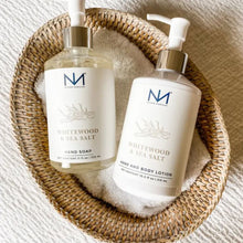 Load image into Gallery viewer, Niven Morgan Whitewood &amp; Sea Salt Hand &amp; Body Lotion
