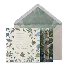 Load image into Gallery viewer, Niquea.D Husband Birthday Card- Leaves
