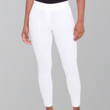 I Love Tyler Madison Gwyneth Solid Ankle Pant-White