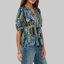 Load image into Gallery viewer, Johnny Was Margot Blouse- Montecito

