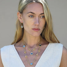 Load image into Gallery viewer, Tat2 Designs Two Tier Layla Horsebit Necklace-Gold
