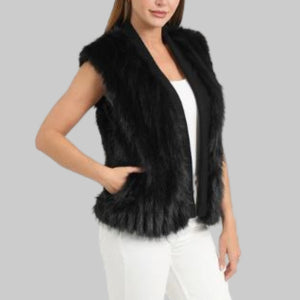 Love Token Kathy Vest-Black