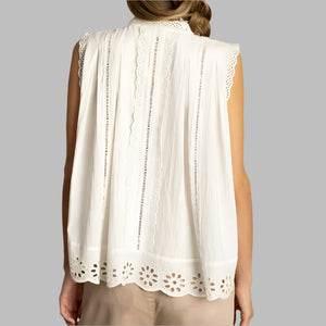 Dylan Malia Top-White