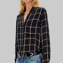 Load image into Gallery viewer, Rails Malin Button Down Shirt-Onyx Sand Birch
