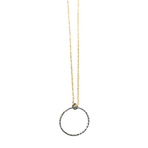 LJ Sonder Margo Large Necklace-Gold/Silver