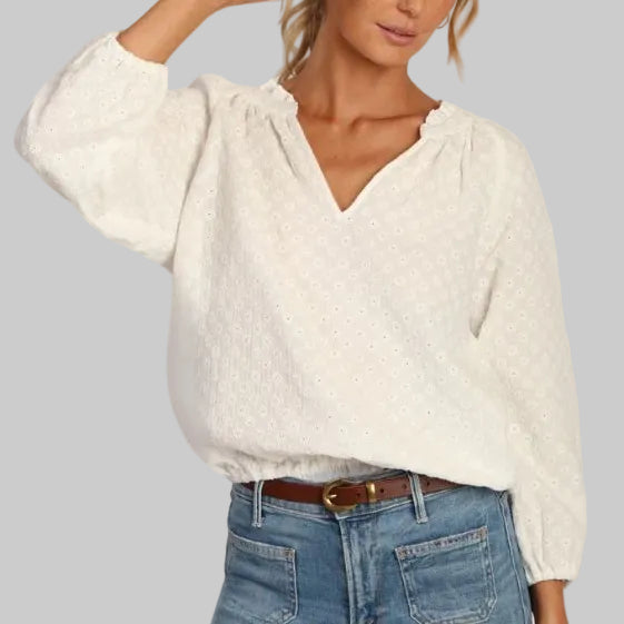 Dylan Marnie Top-White