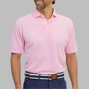 Turtleson Miles Vintage Pique Polo-Bloom