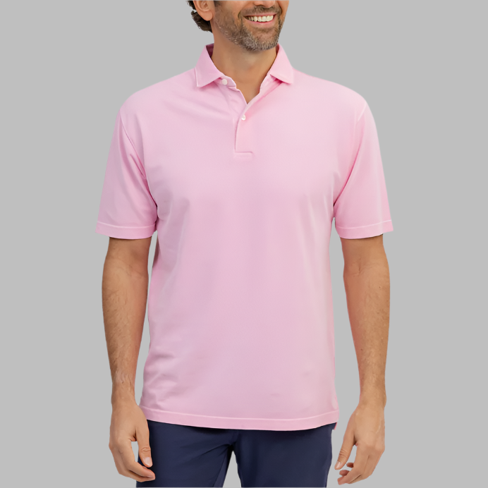 Turtleson Miles Vintage Pique Polo-Bloom