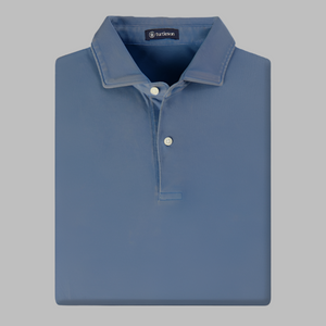 Turtleson Miles Vintage Pique Polo-Navy