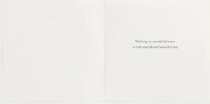 Niquea.D Mom Birthday Card- Quilled Mom with Flowers