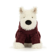 Load image into Gallery viewer, Jellycat Munro Scottie Dog 'Winter Jumper'
