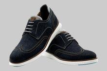 Load image into Gallery viewer, Martin Dingman Countryaire Wingtip- Navy
