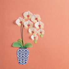 Load image into Gallery viewer, Niquea.D Birthday Card- Orchids In Vase
