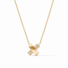 Load image into Gallery viewer, Julie Vos Catalina X Pavé Delicate Necklace
