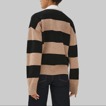 Load image into Gallery viewer, Rails Paxton Sweater-Oatmeal Black
