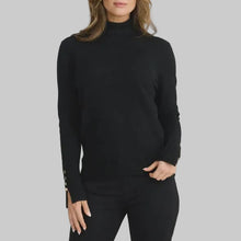 Load image into Gallery viewer, Brave + True Pilot Knit Sweater- Black
