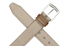 Load image into Gallery viewer, Martin Dingman Bermuda Braid Belt- Putty
