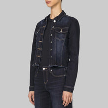 Load image into Gallery viewer, Dear John Roselyn Denim Jacket-Daring Indigo
