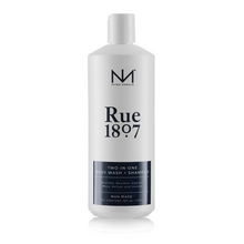 Load image into Gallery viewer, Niven Morgan Rue 1807 Body Wash and Shampoo
