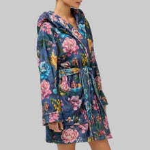 Load image into Gallery viewer, Johnny Was Short Cozy Robe- Ollie
