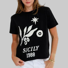 Load image into Gallery viewer, Sunny Somewhere Sicily 1988 Everyday Tee-Vintage Black
